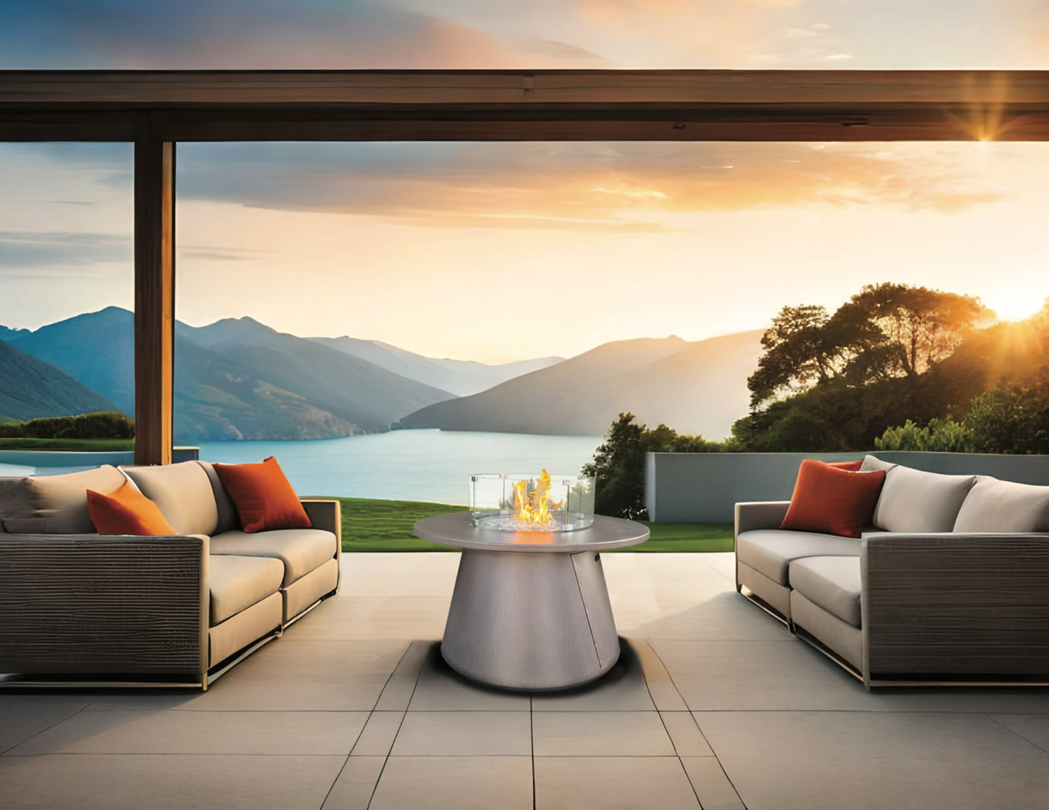 Gas Fire Tables