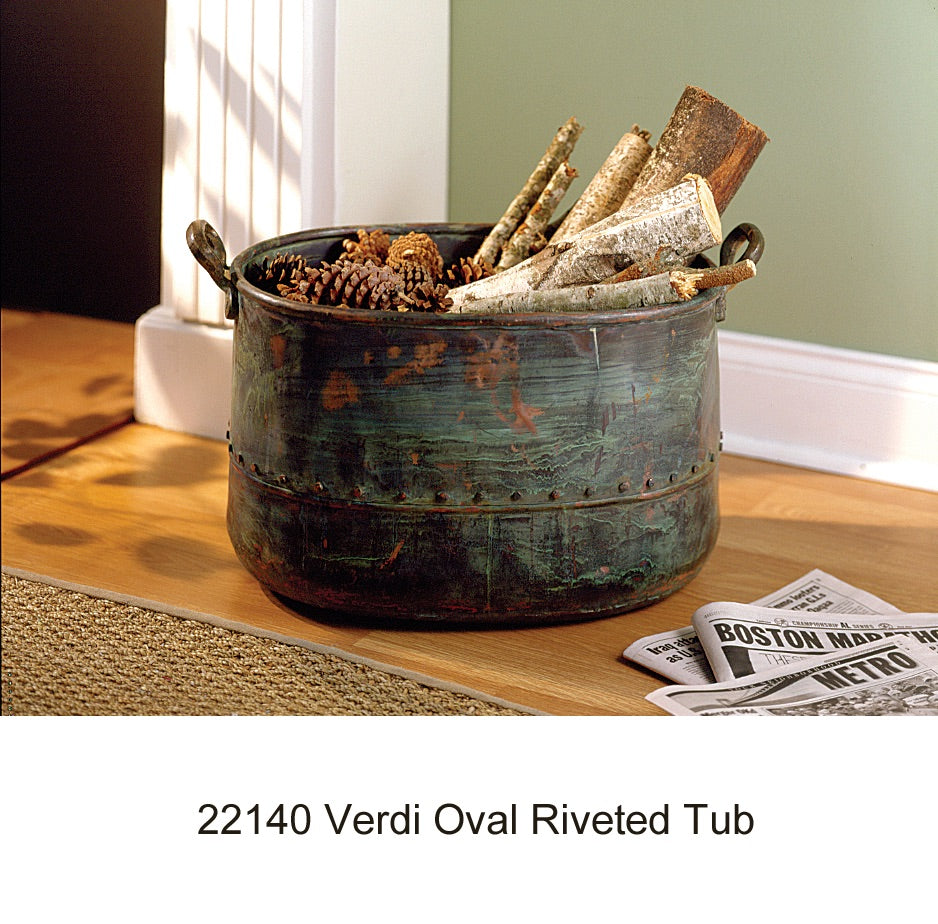 Verdi Oval Riveted Tub