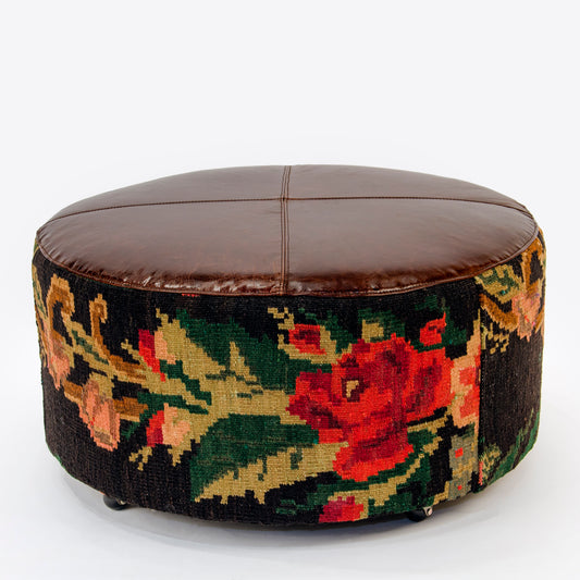 Tuscan Round Ottoman 30"