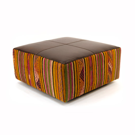 Tuscan Square Ottoman 30"