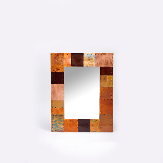 Patchwork Mirror 28x36