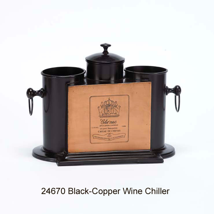 Black-Copper Wine Chiller