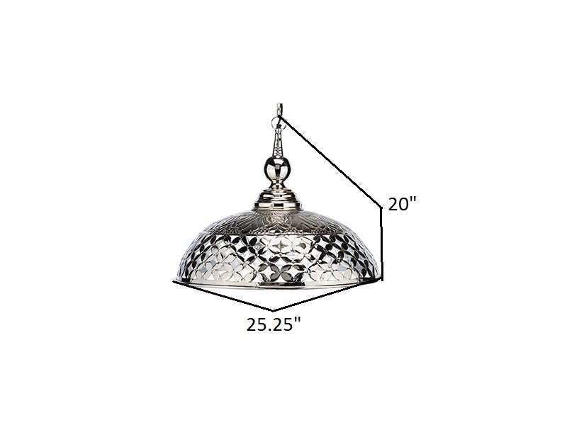 Konya Hanging Light - Silver