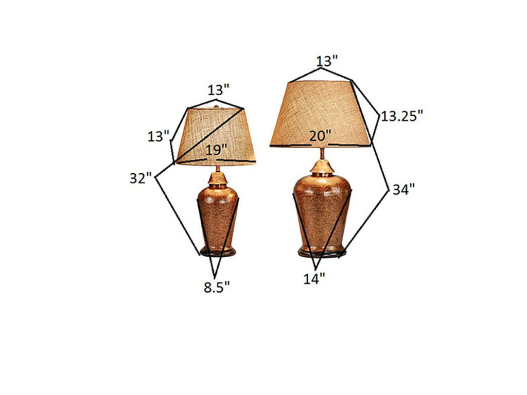 Gobi Lamp - Copper