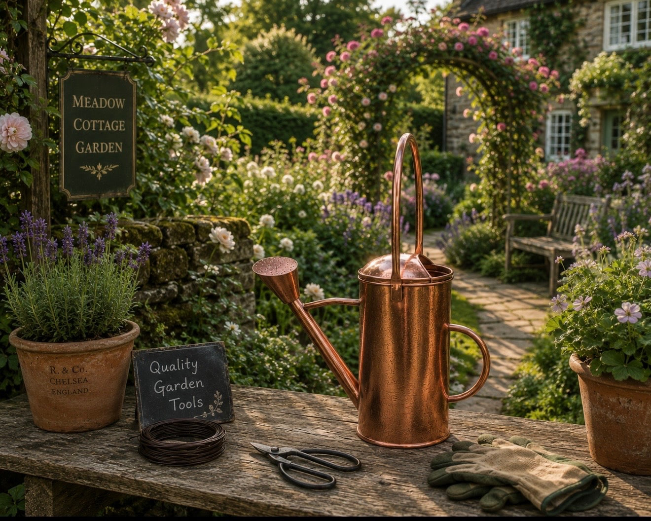 Double Handle Watering Can