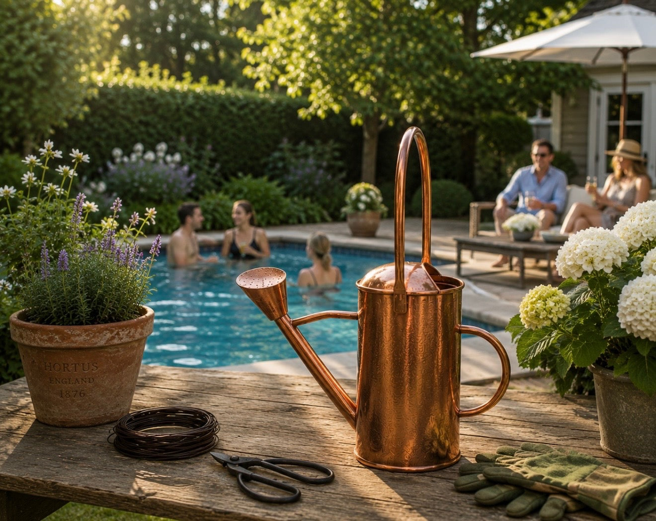 Double Handle Watering Can