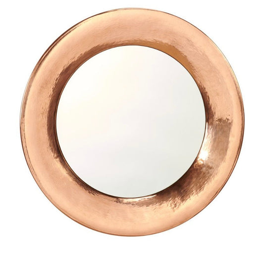 Round Mirror Polished Copper